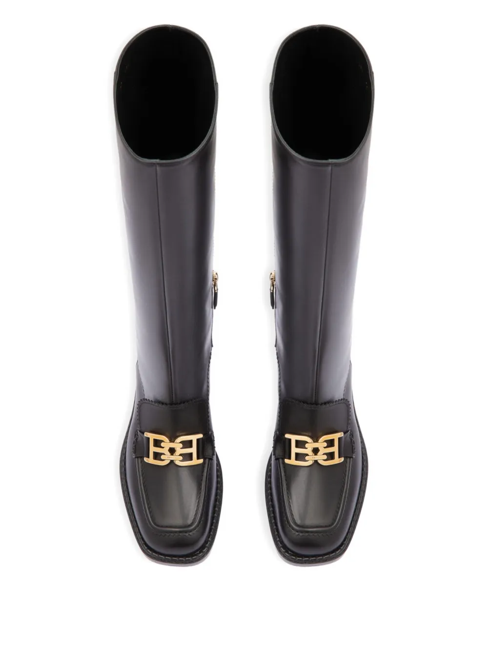 Bally Ebele leather boots Zwart