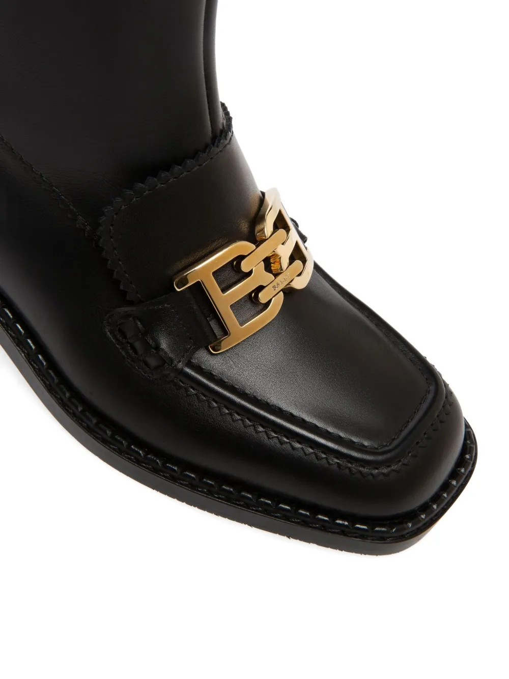 Bally Ebele leather boots Zwart