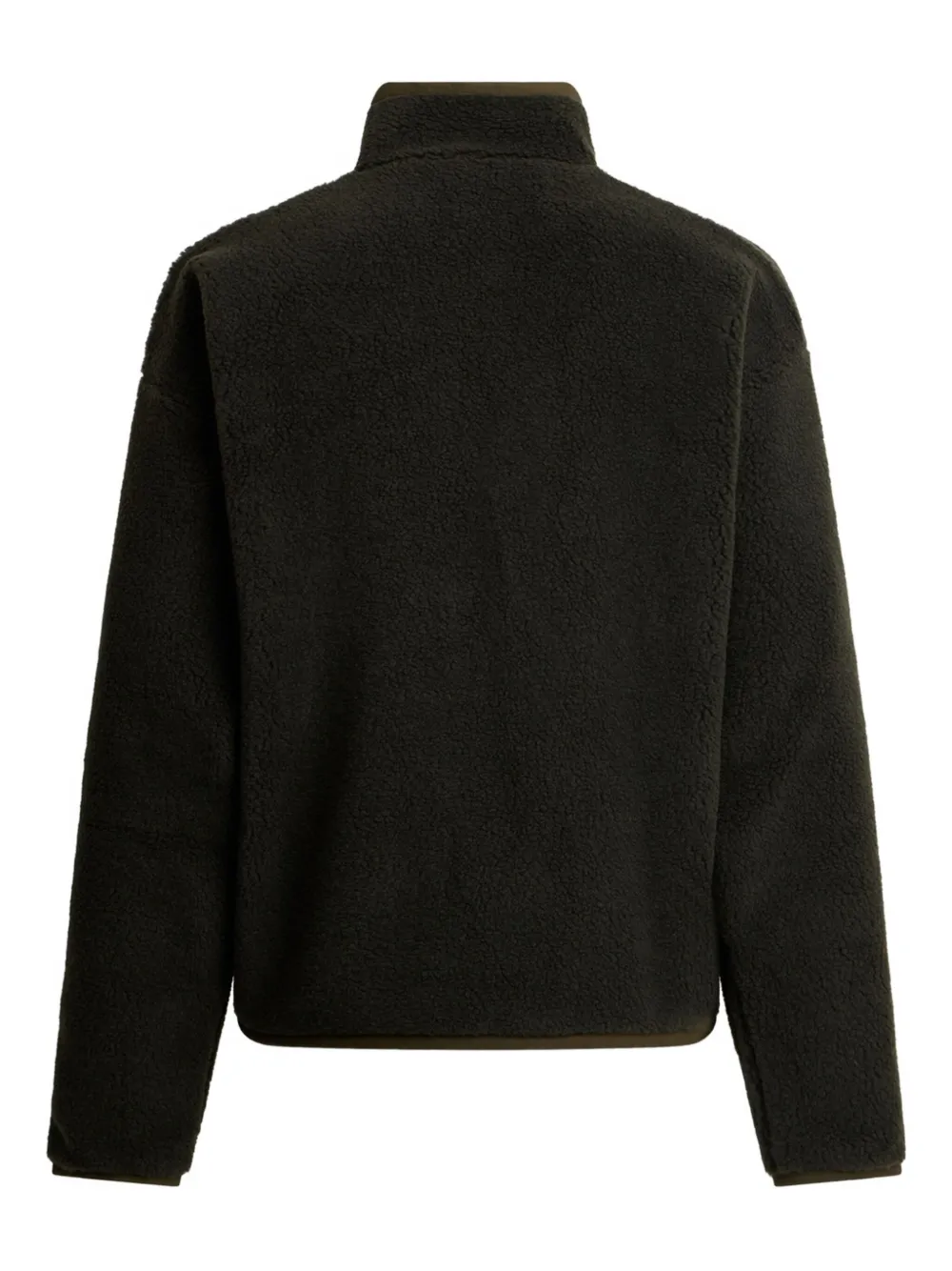 Bally crest-motif zip-up sweatshirt - Groen