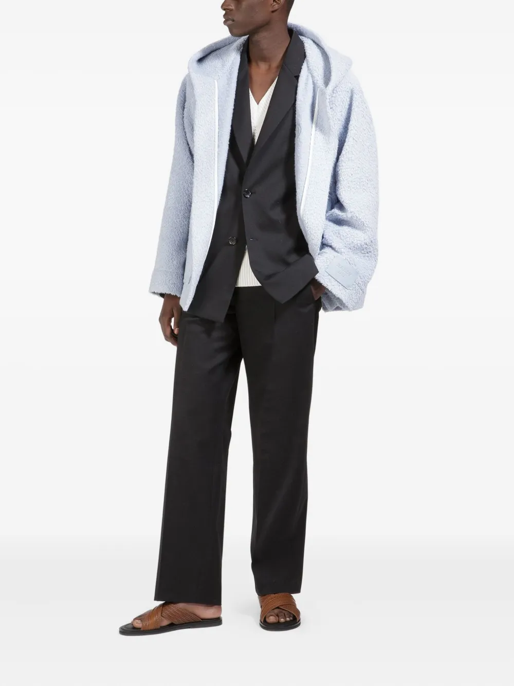 Bally brushed hooded jacket | Hooded Jackets | Image 2