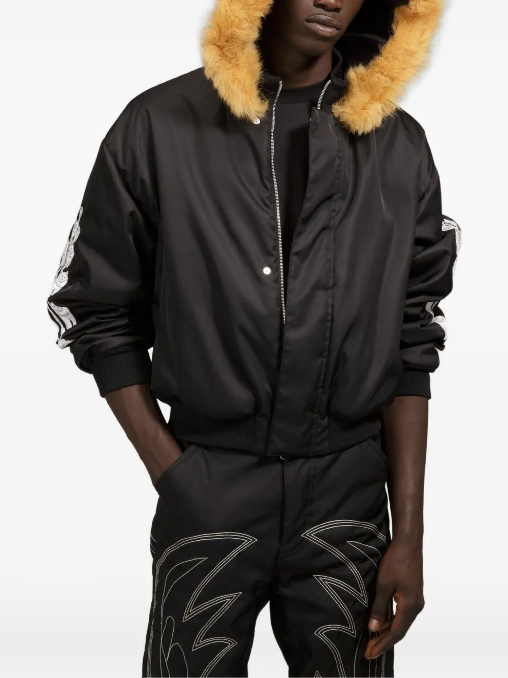 Bally Curling hooded bomber jacket | Chamarras bomber | Image 2
