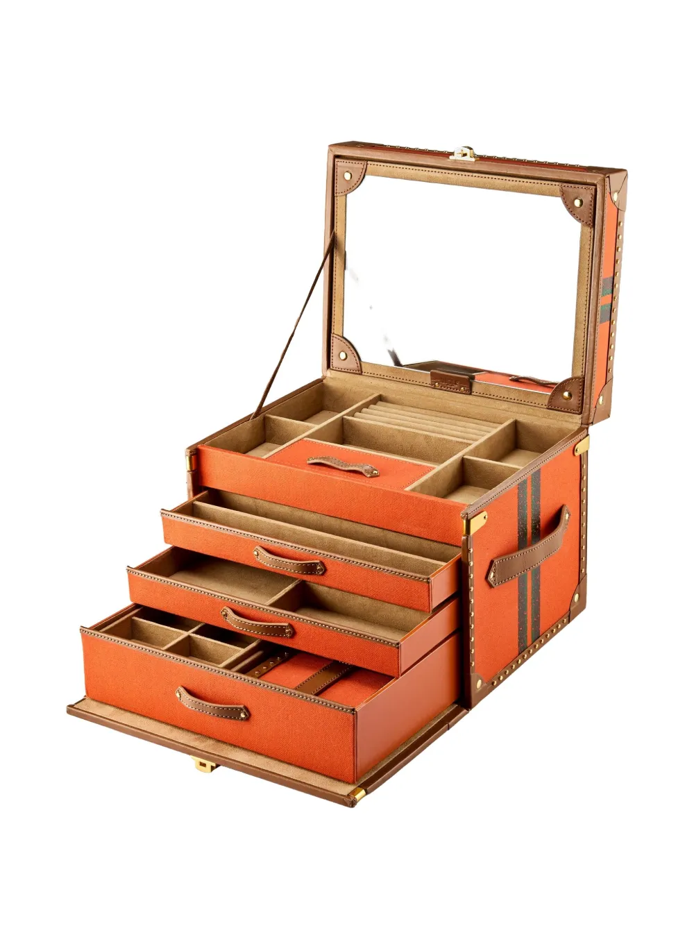 IDA TRUNK JEWELLERY BOX (28CM X 21.6CM)