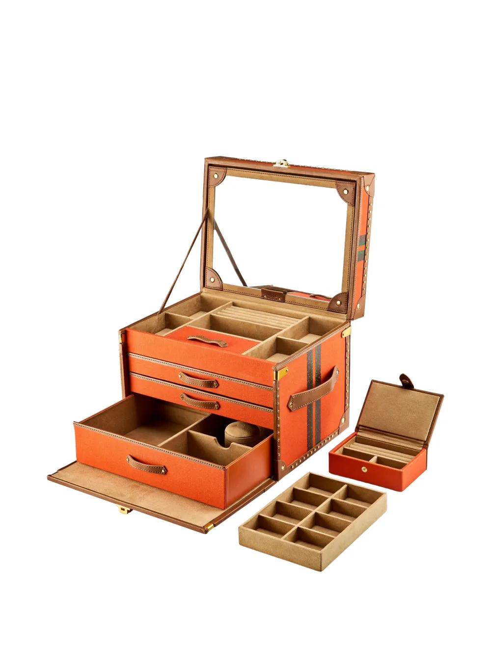 IDA TRUNK JEWELLERY BOX (28CM X 21.6CM)