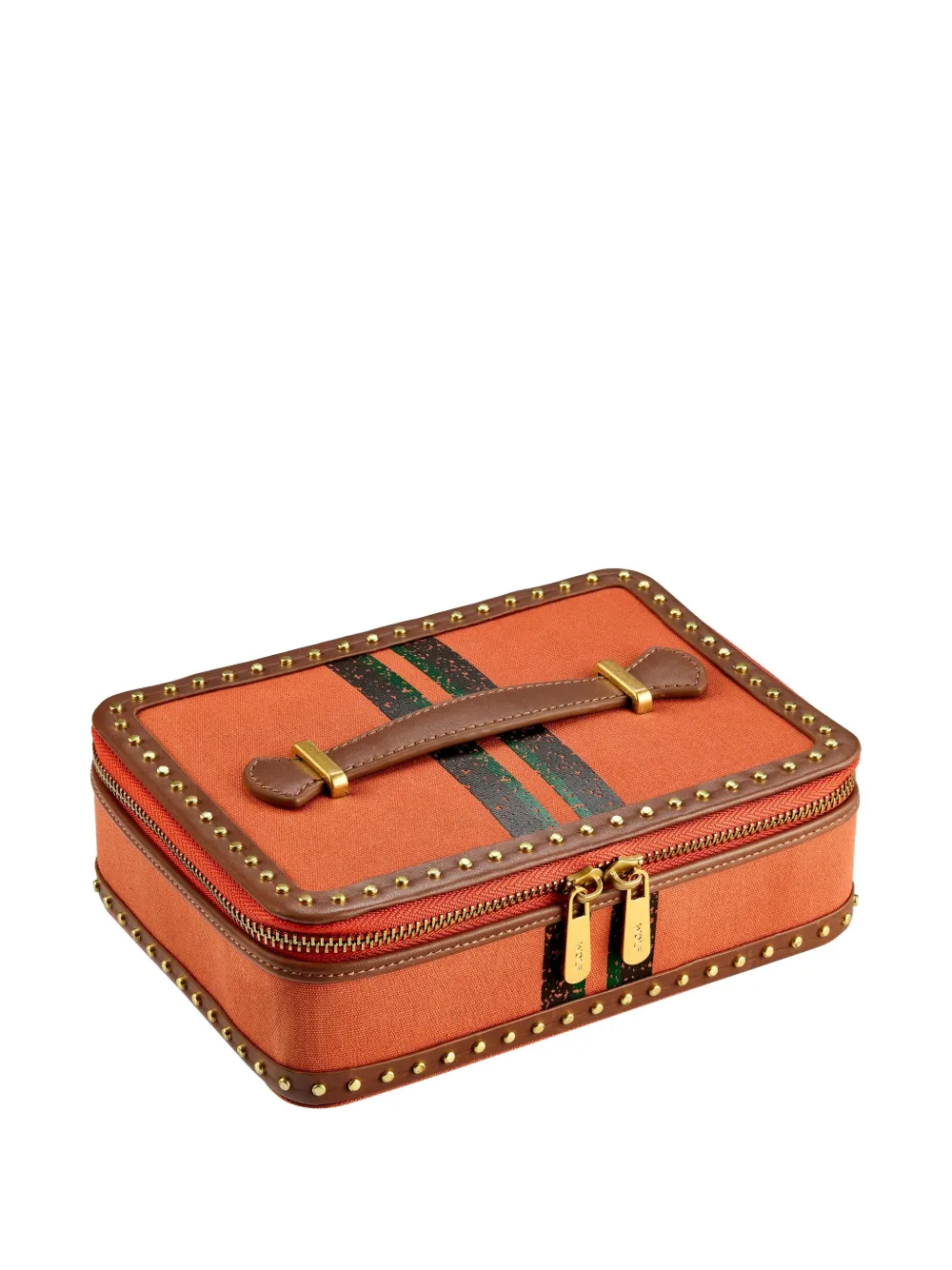 WOLF Ida studded jewellery box (21cm x 15.3cm) | Decorative Boxes | Image 2