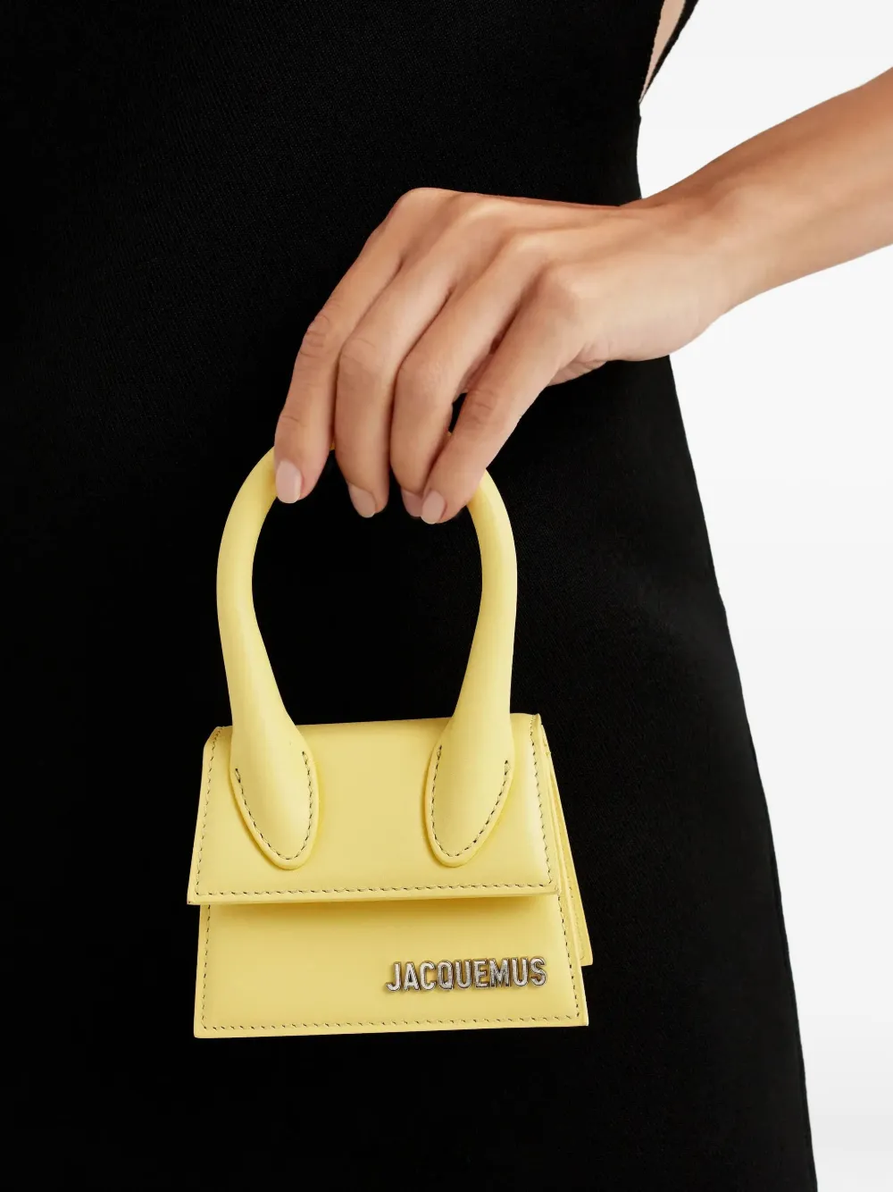 Jacquemus Le Chiquito Tote Bag In Yellow