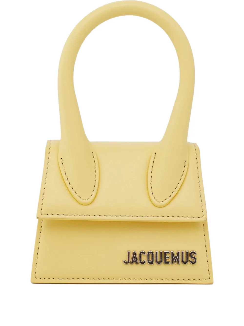 Jacquemus Le Chiquito tote bag - イエロー Jacquemus Le Chiquito tote bag - イエロー