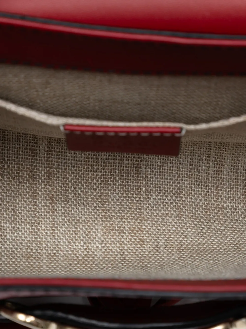 GUCCI Pre-owned 2016-2025 Mini Microssima Emily Crossbody Bag In Red