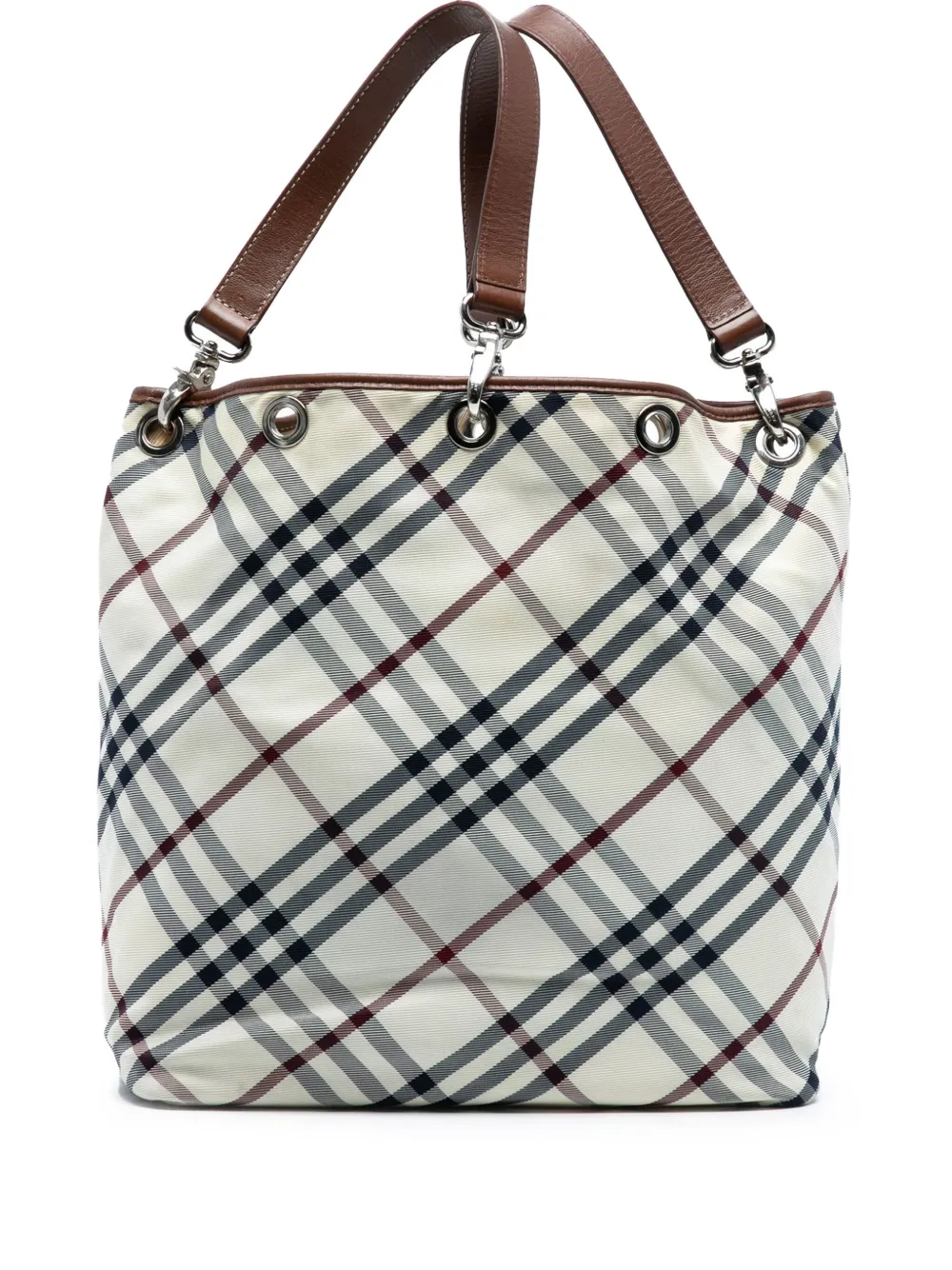 Burberry Pre-Owned 2000-2017 Nova Check Canvas tote bag - ブラウン Burberry Pre-Owned 2000-2017 Nova Check Canvas tote bag - ブラウン