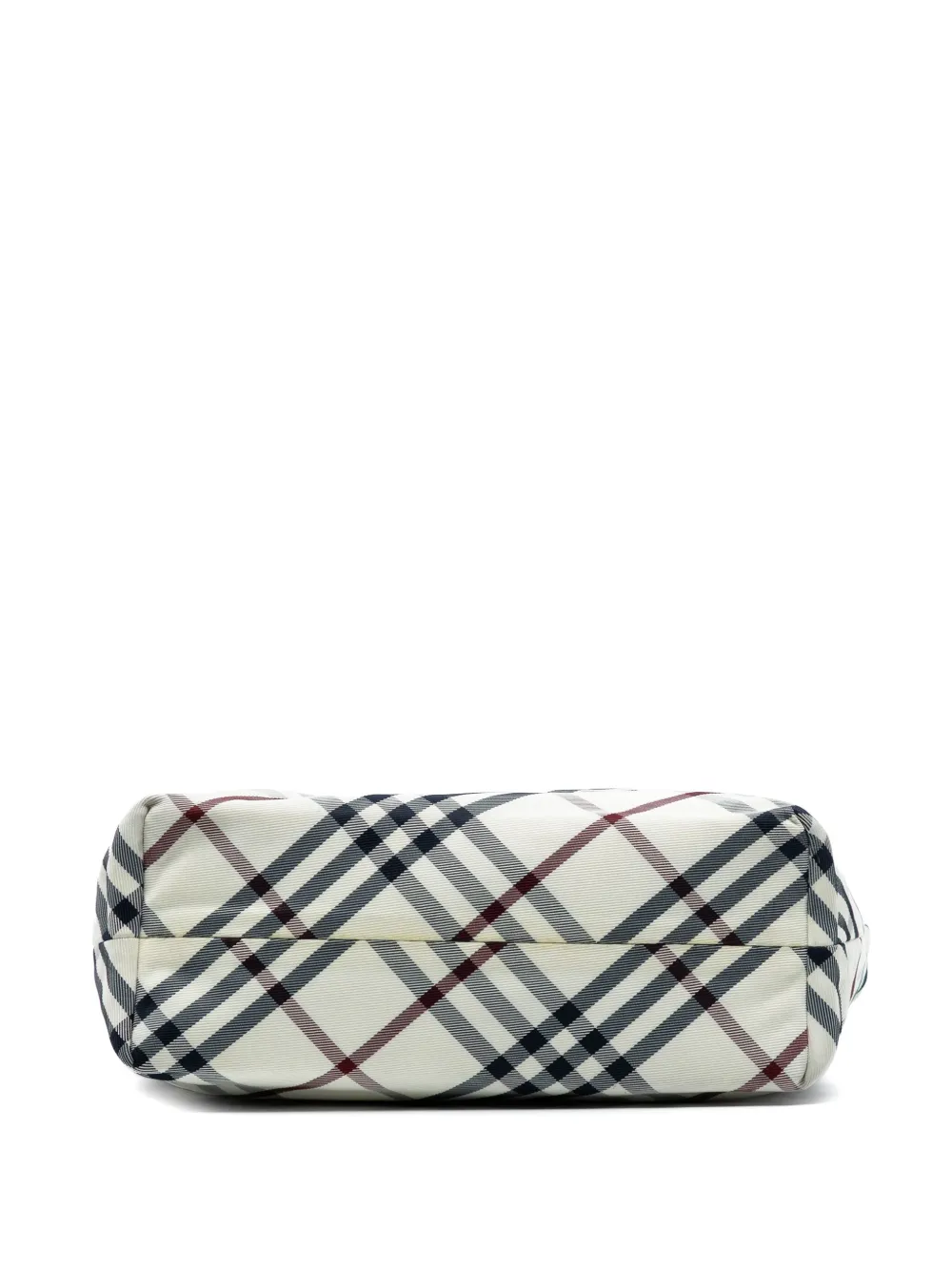 Pre-owned Burberry 2000-2017 Nova Check Canvas Tote Bag In Brown