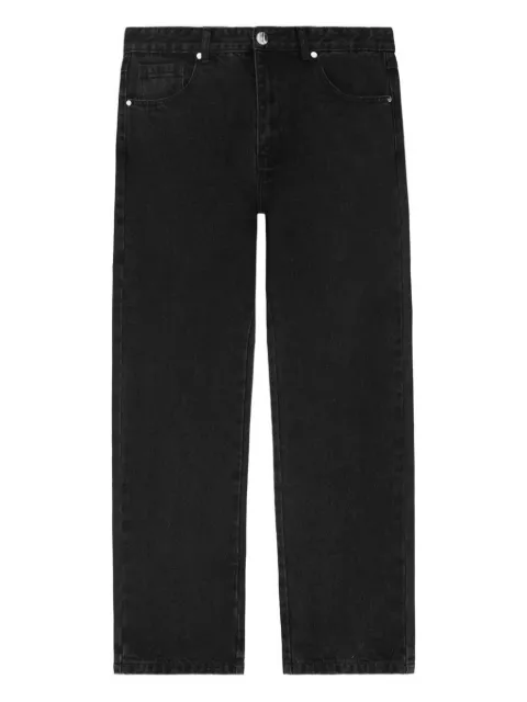 Manière De Voir relaxed-fit washed black jeans