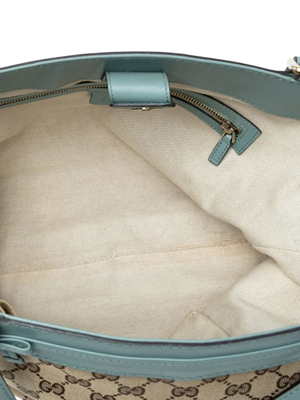 GUCCI Pre-owned 2016-2025 Gg Canvas Mayfair Tote Bag In Brown