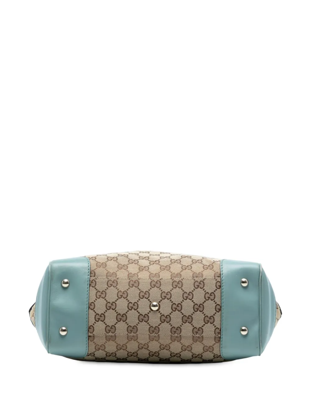 GUCCI Pre-owned 2016-2025 Gg Canvas Mayfair Tote Bag In Brown