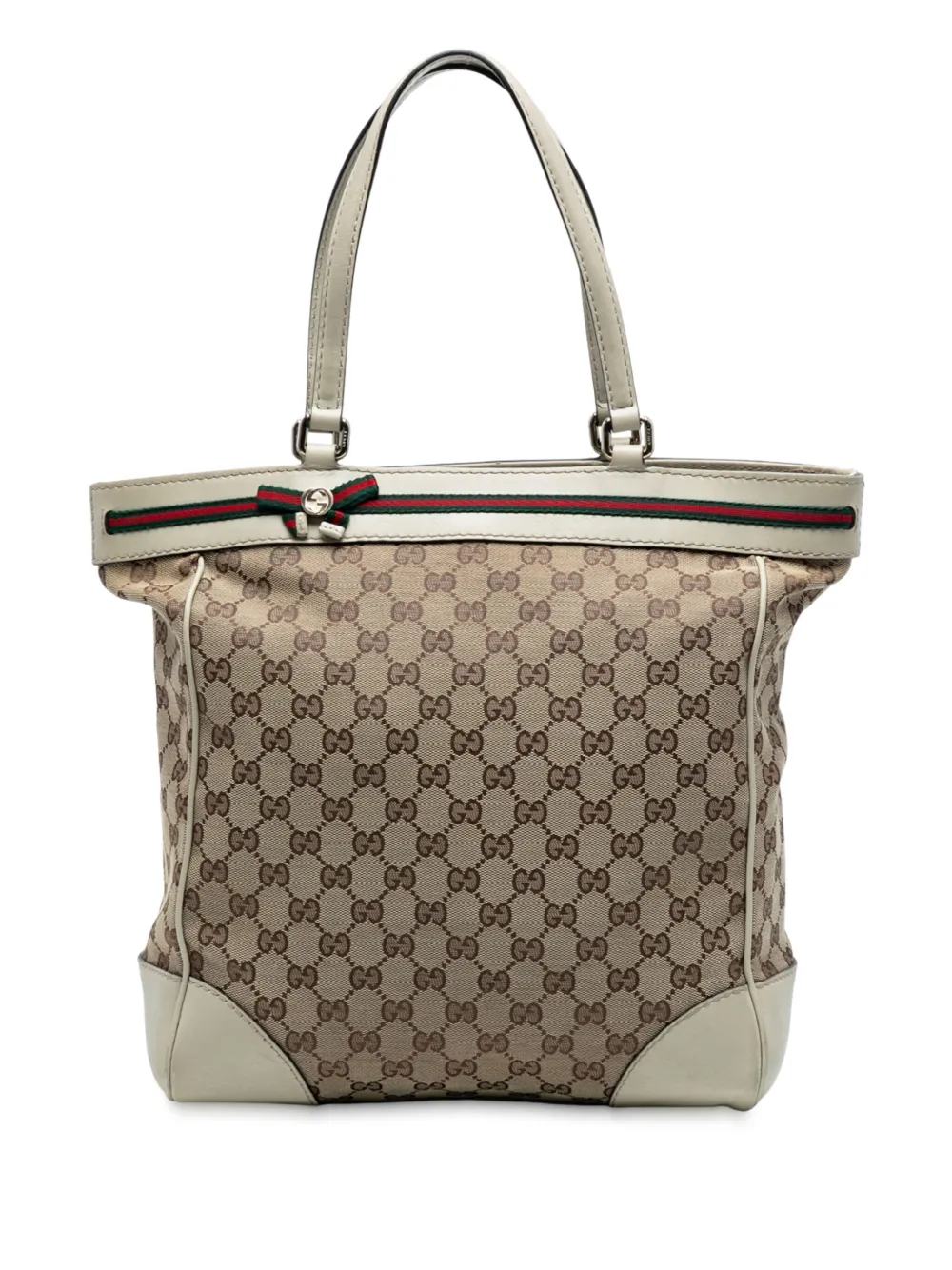 Gucci Pre-Owned 2016-2025 GG Canvas Mayfair tote bag - ブラウン Gucci Pre-Owned 2016-2025 GG Canvas Mayfair tote bag - ブラウン
