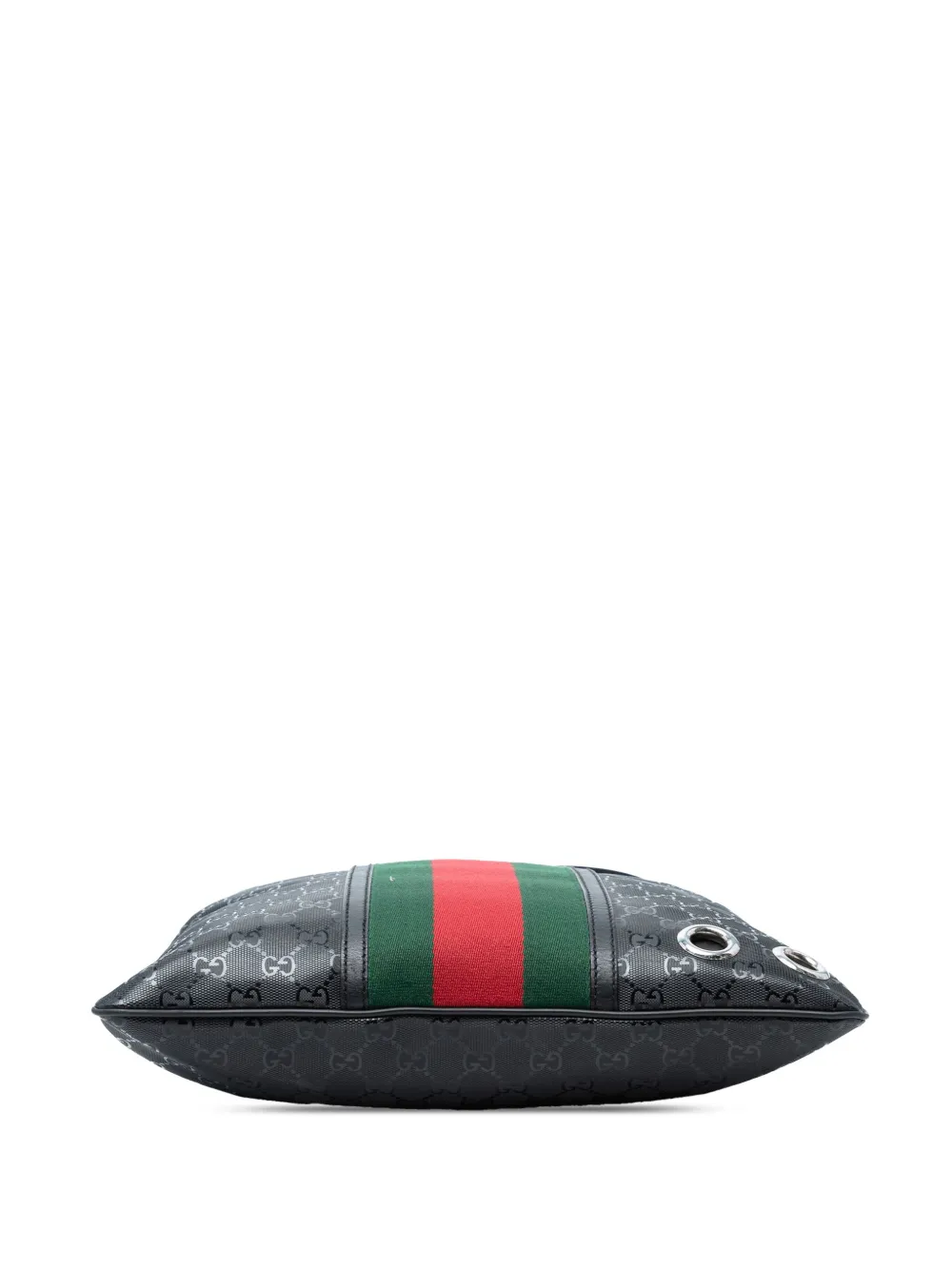 GUCCI Pre-owned 2016-2025 Gg Imprime Web Crossbody Bag In Black