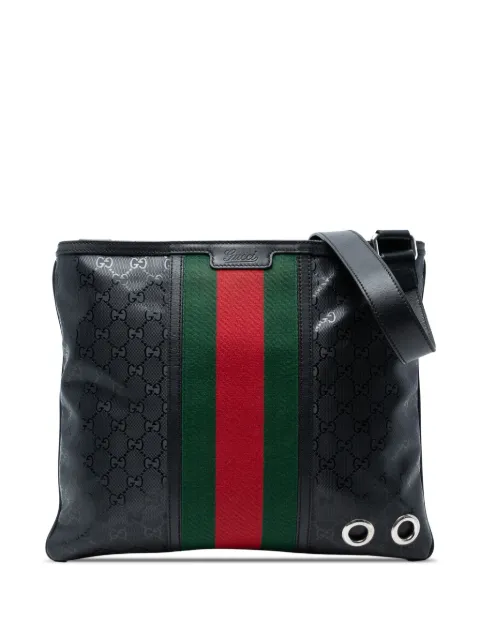 Gucci Pre-Owned 2016-2025 GG Imprime Web crossbody bag