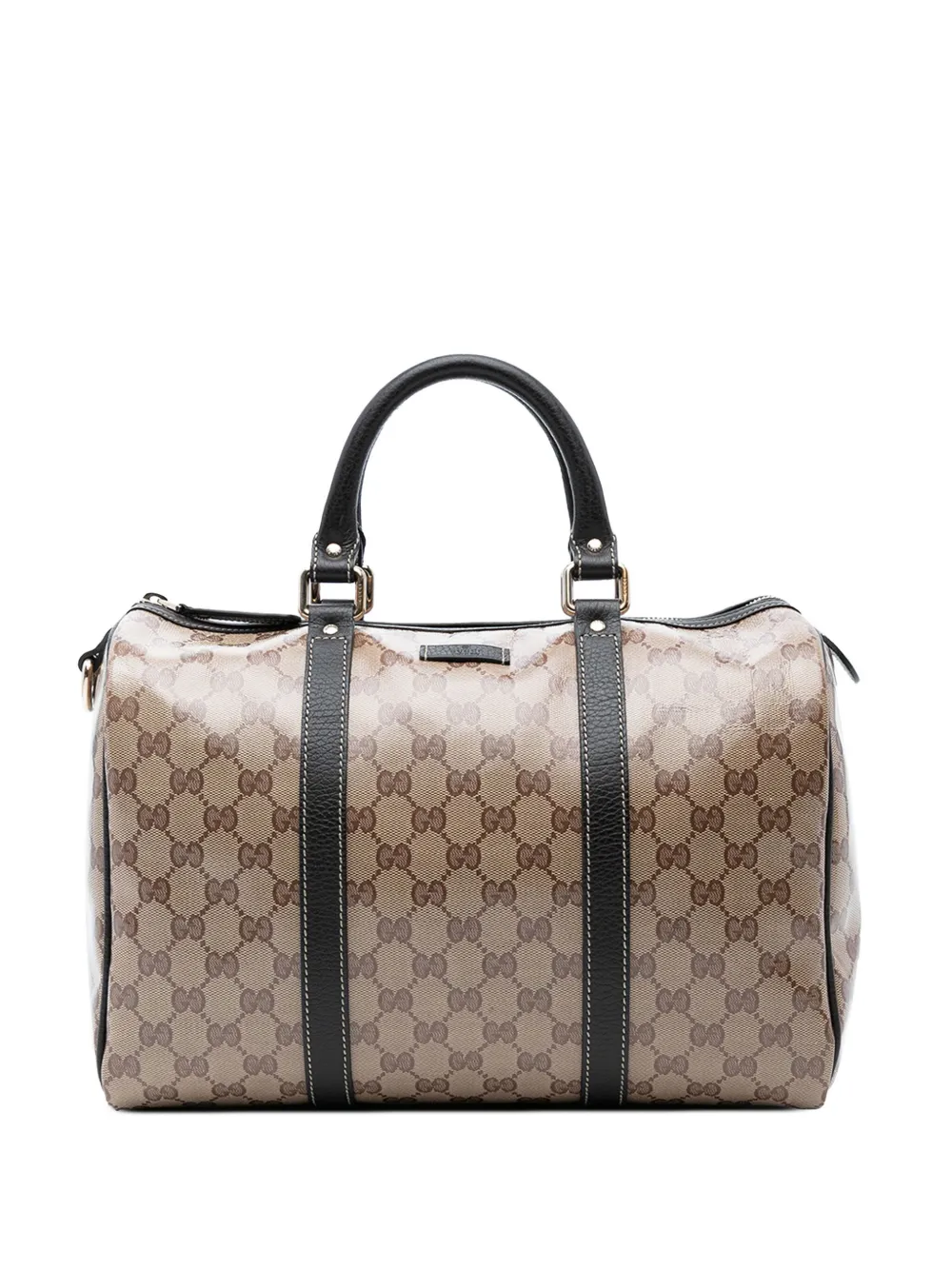 Gucci Pre-Owned 2016-2025 Medium GG Crystal Joy boston bag - ブラウン Gucci Pre-Owned 2016-2025 Medium GG Crystal Joy boston bag - ブラウン