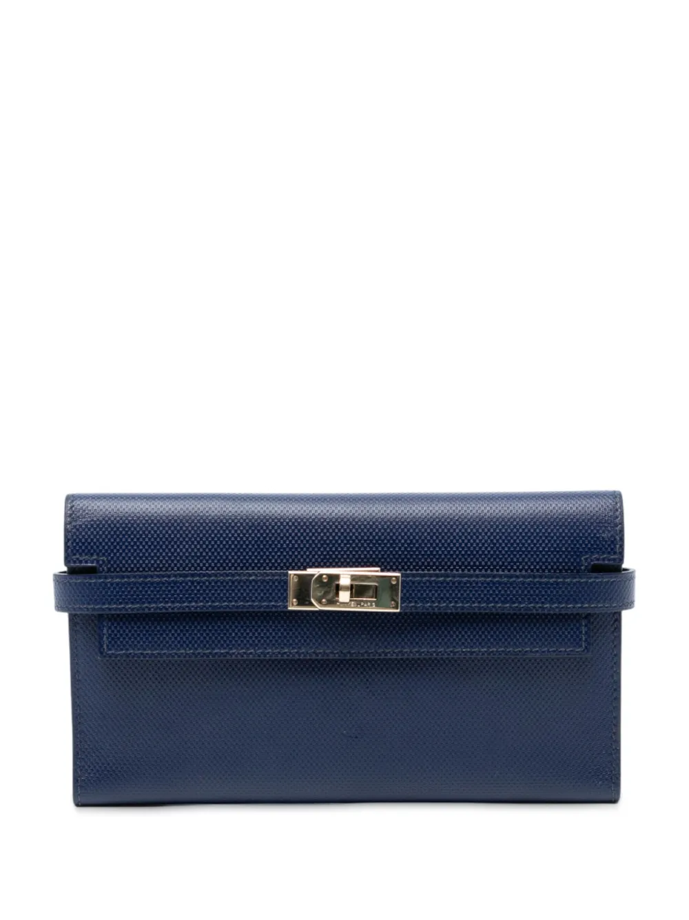 Hermès Pre-Owned 2010-2025 Grain d'H Leather Kelly Longue Wallet long Hermès Pre-Owned 2010-2025 Grain d'H Leather Kelly Longue Wallet long