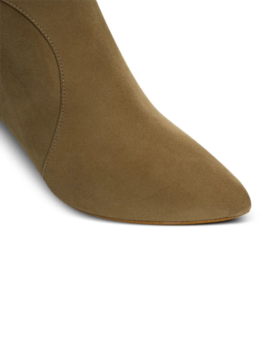 GINISSIMA 65 mm enkellaarzen verfraaid met gesp Bruin