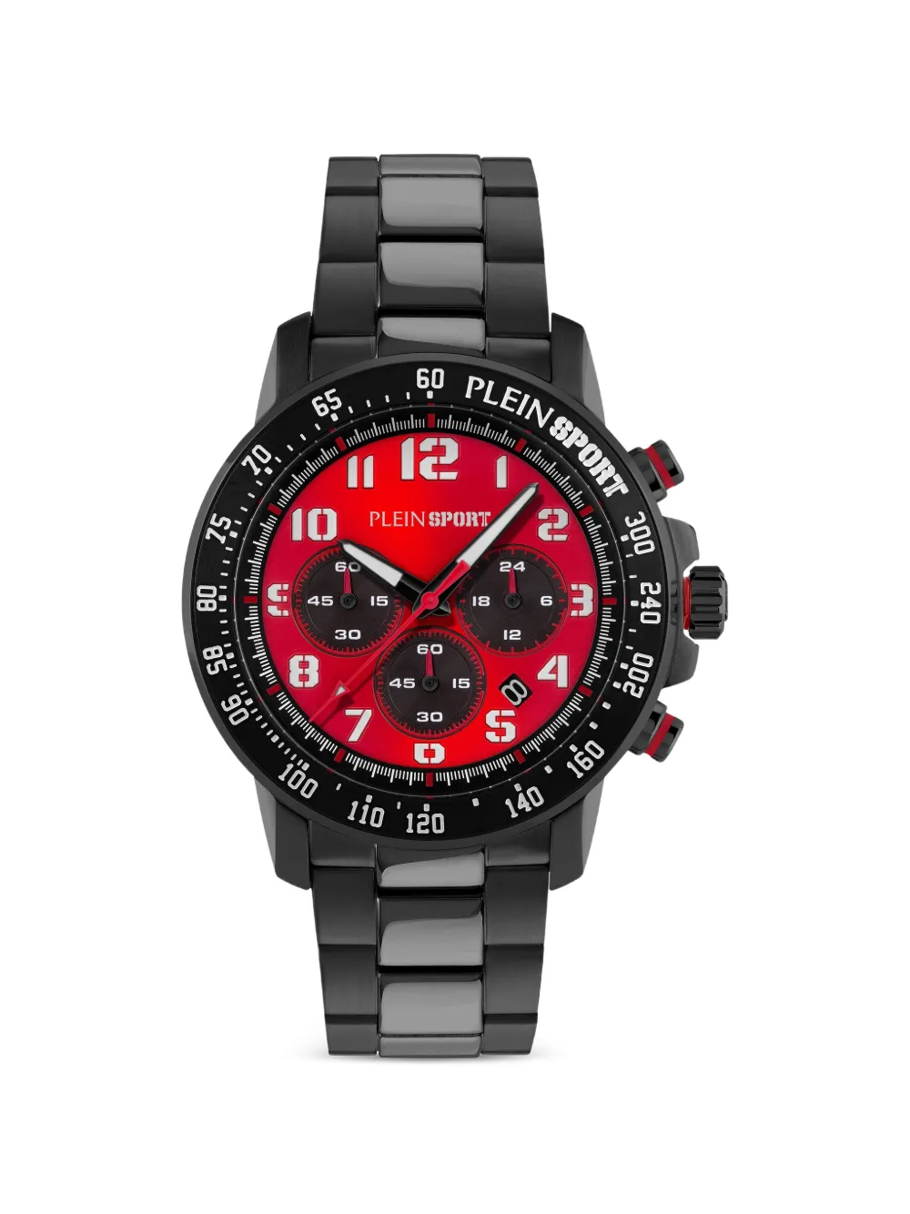 Plein Sport Chronorace 44mm watch - Rosso