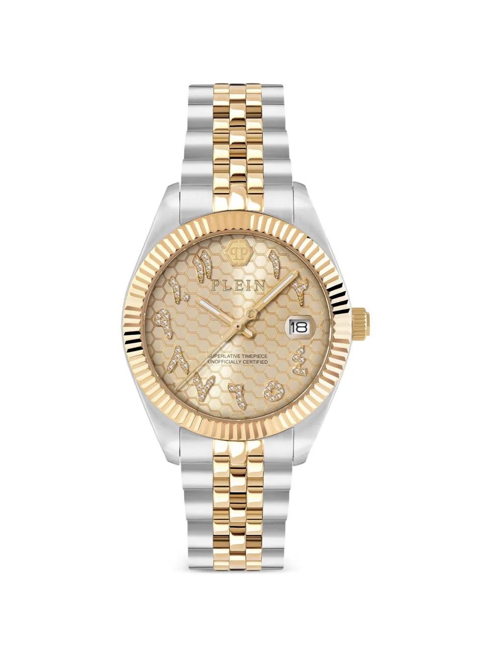 Philipp Plein Date Superlative 34mm watch - Oro