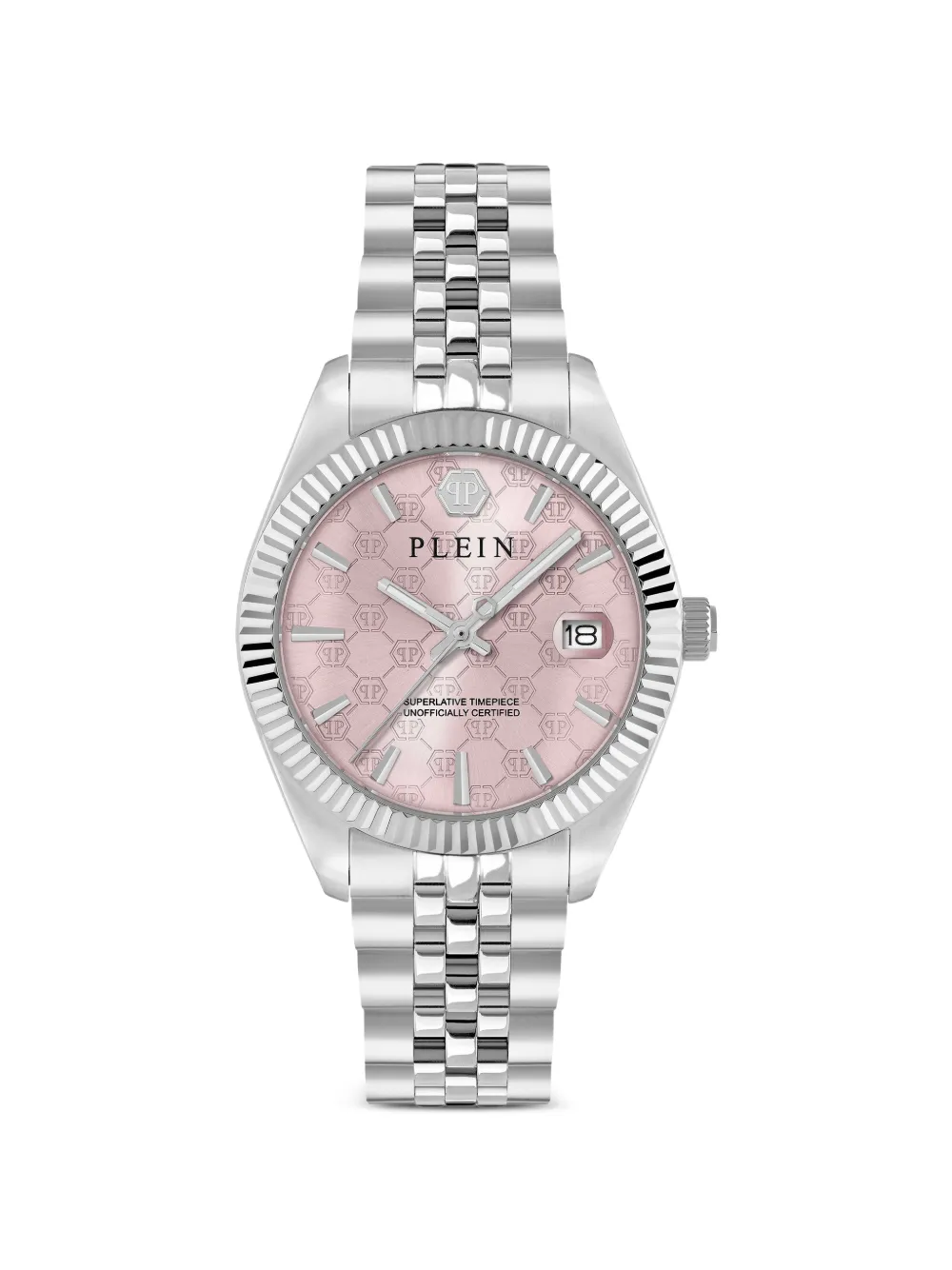 Philipp Plein Date Superlative 34mm watch - Rosa