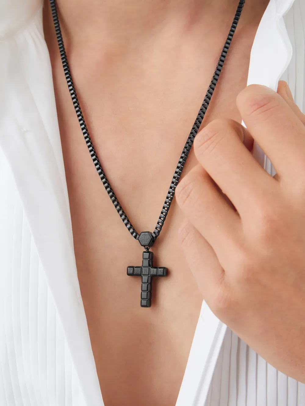 Philipp Plein 十字架吊饰项链 | Image 2