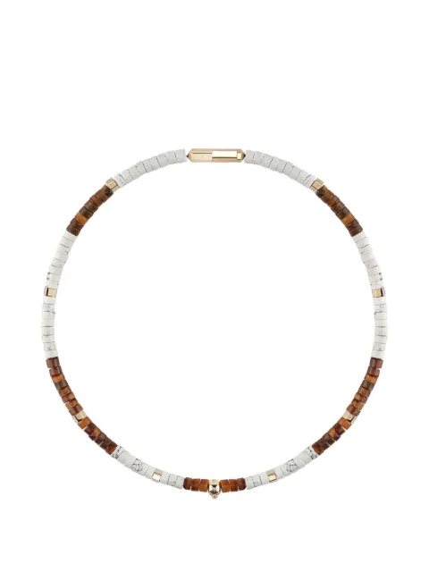 Philipp Plein skull beaded necklace