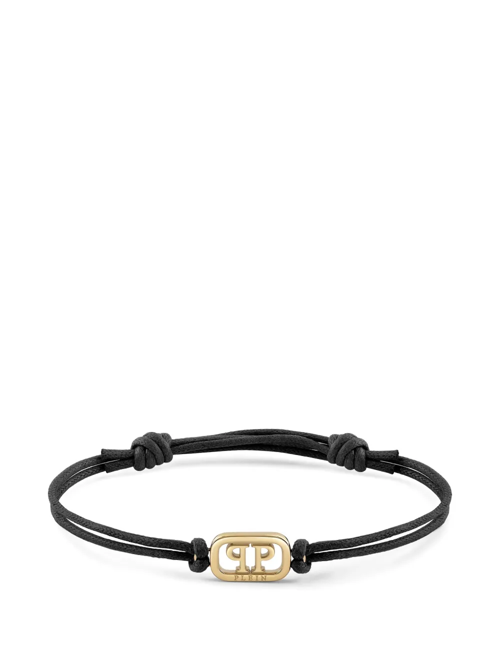 Philipp Plein Plein Lettering Friendship bracelet - Oro