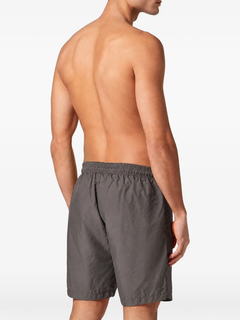 Plein Sport logo-print swimming shorts Grijs