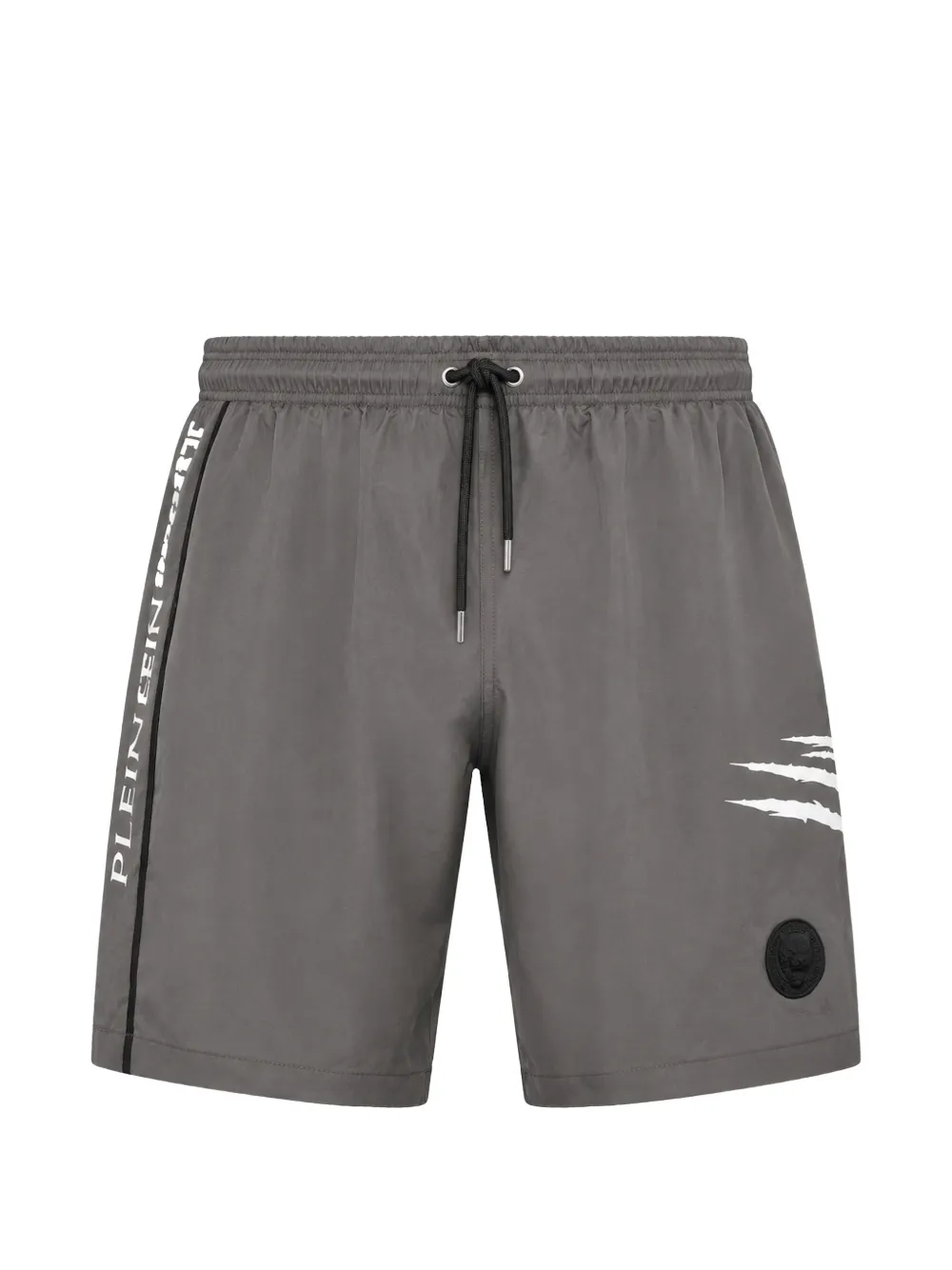 Plein Sport logo-print ripstop swim shorts