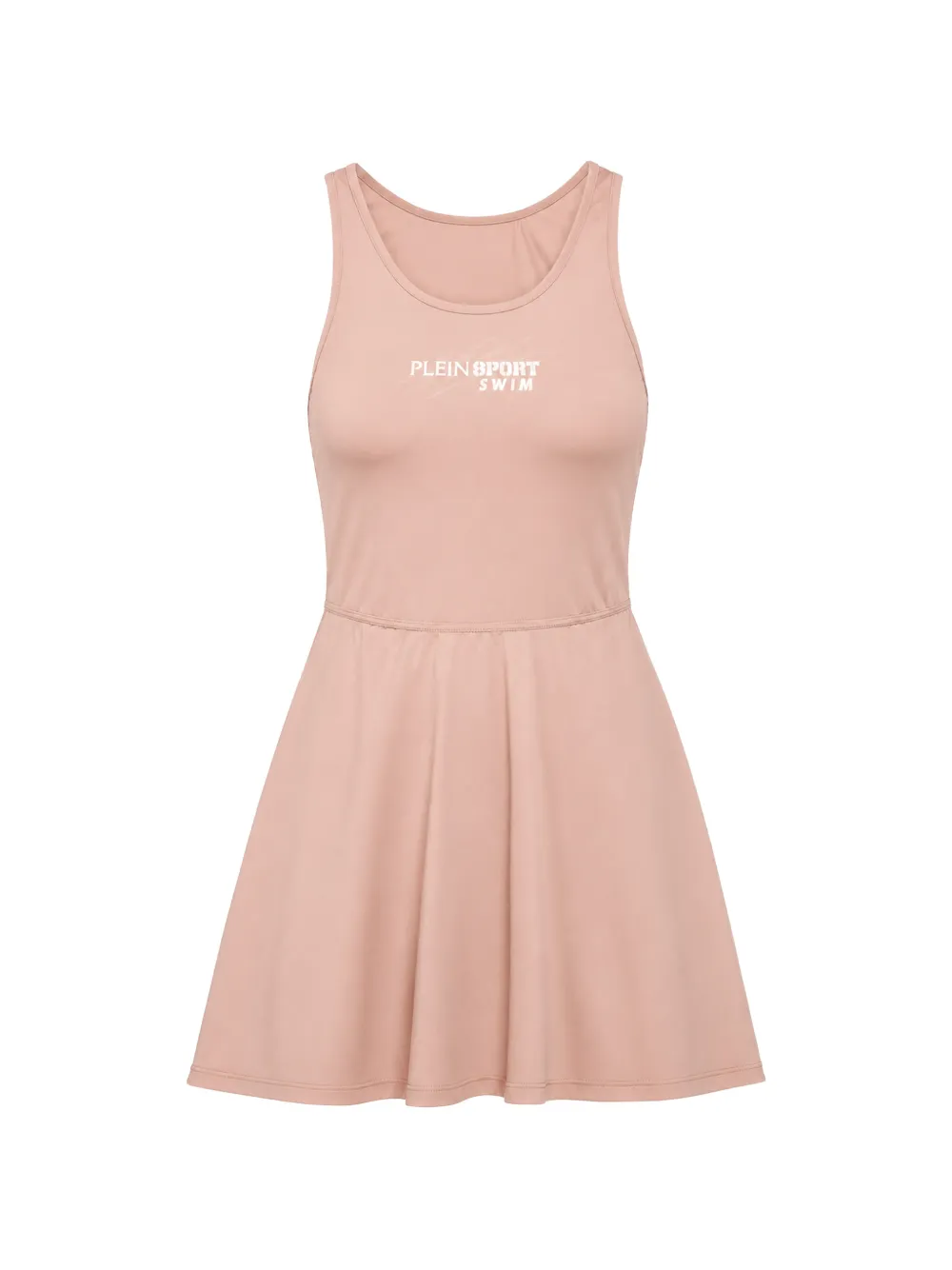 Plein Sport logo-print racerback mini dress