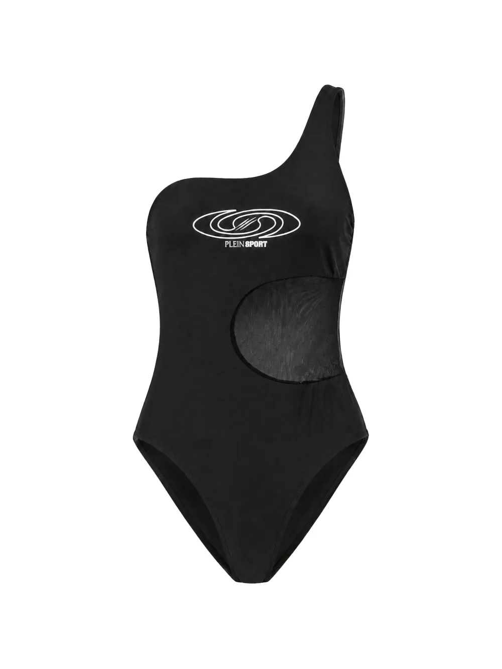 Plein Sport one-shoulder cutout swimsuit