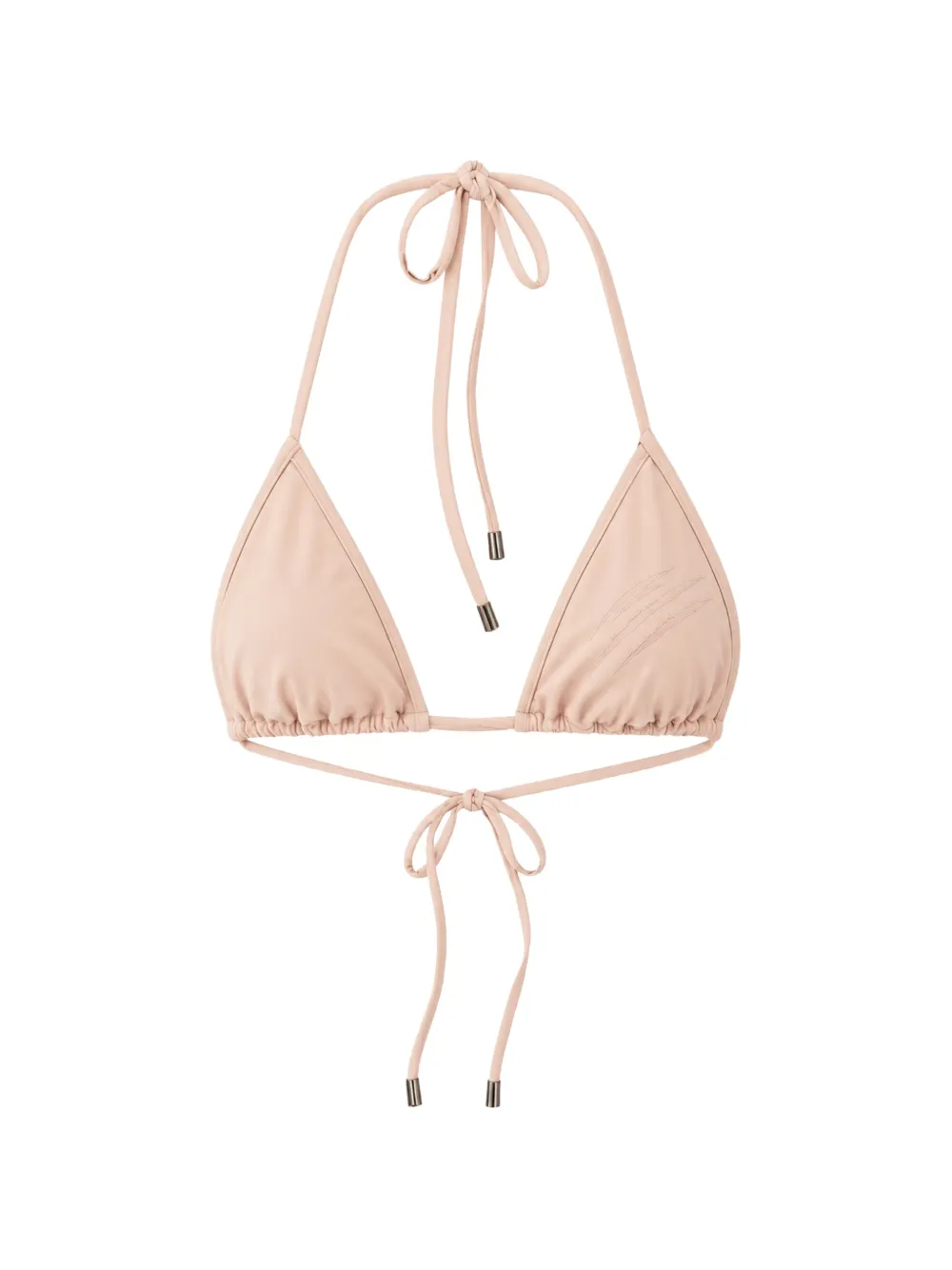 Plein Sport embroidered triangle bikini top