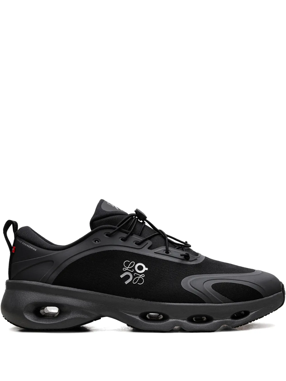 On Running x Loewe Cloudsolo logo sneakers | Black | Image 1