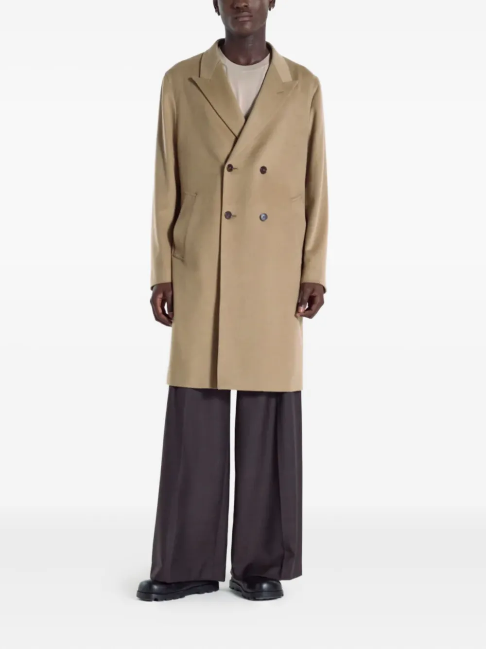 Mackintosh Crawford Cashmere Coat In Brown