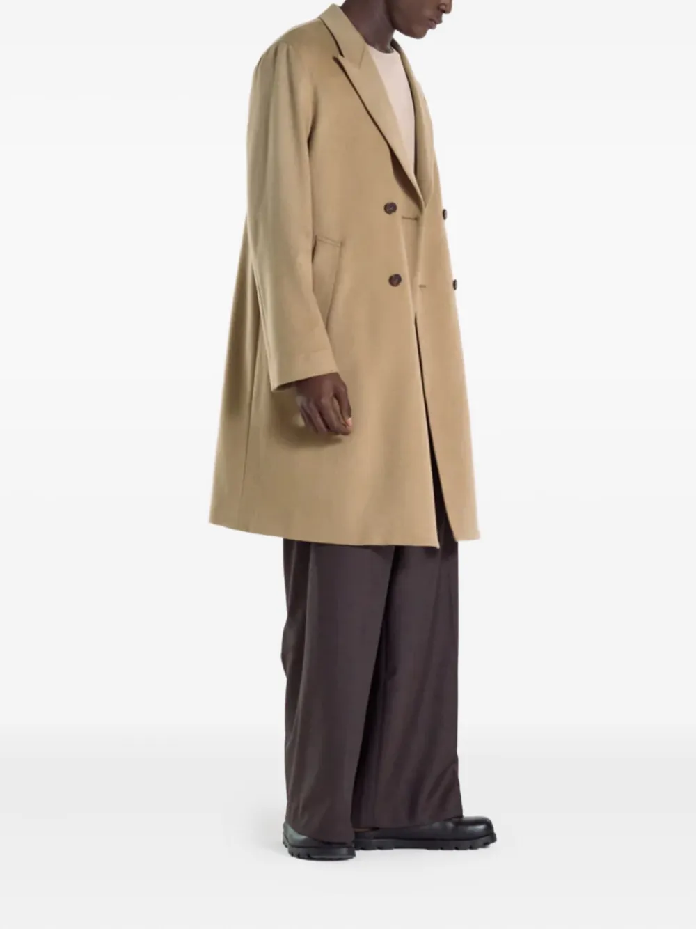 Mackintosh Crawford Cashmere Coat In Brown
