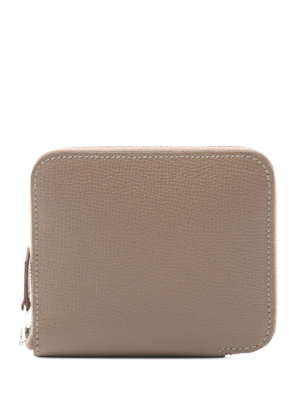 Hermès Pre-Owned 2024 Epsom Azap Silk In Wallet small wallets - ブラウン Hermès Pre-Owned 2024 Epsom Azap Silk In Wallet small wallets - ブラウン