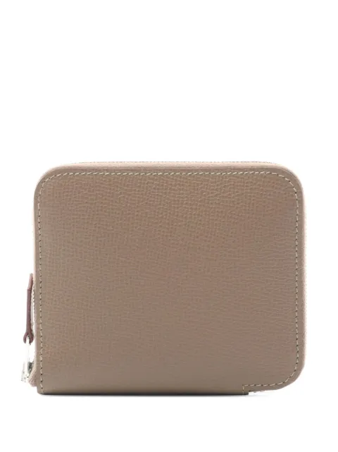 Hermès Pre-Owned 2024 Epsom Azap Silk In Wallet small wallets