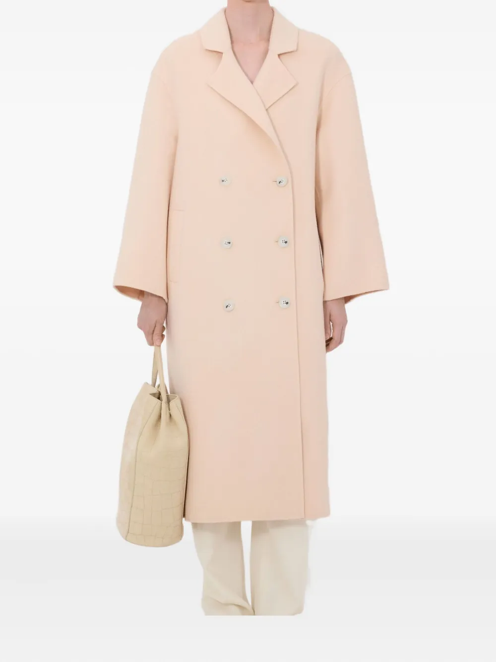 LouLou de Saison Cappotto doppiopetto Borneo Lds - Rosa