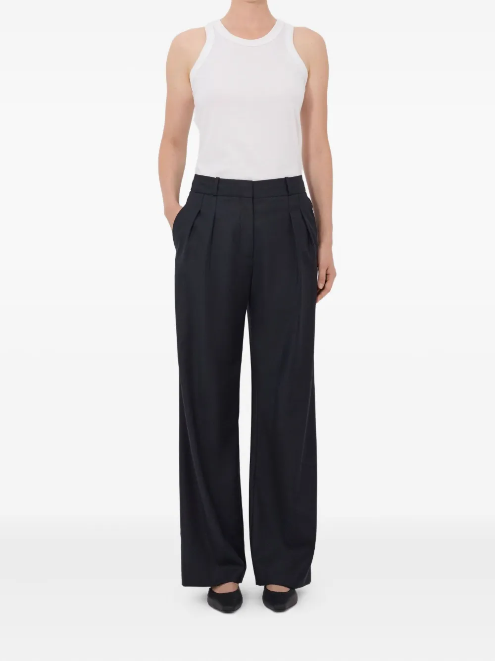 LouLou de Saison Sbiru Lds plooibroek Zwart