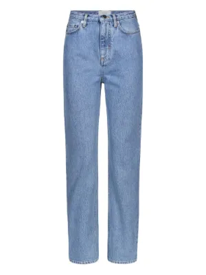 専用！The Frankie Shop デニム The Frankie Shop Cotton Jeans | Blue | FARFETCH SG