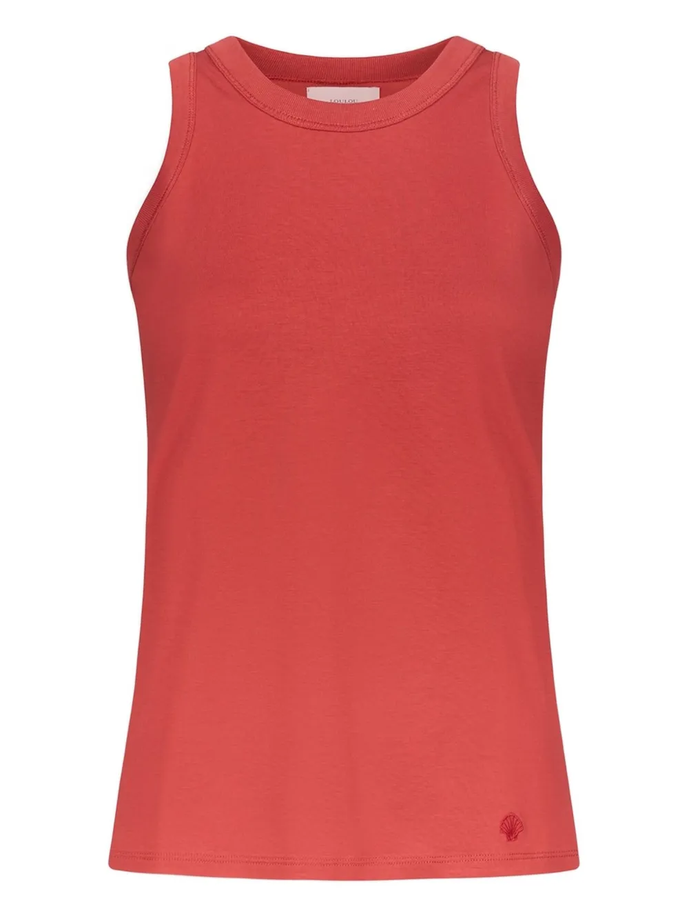 Loulou De Saison Poso Lds Tank Top In Red