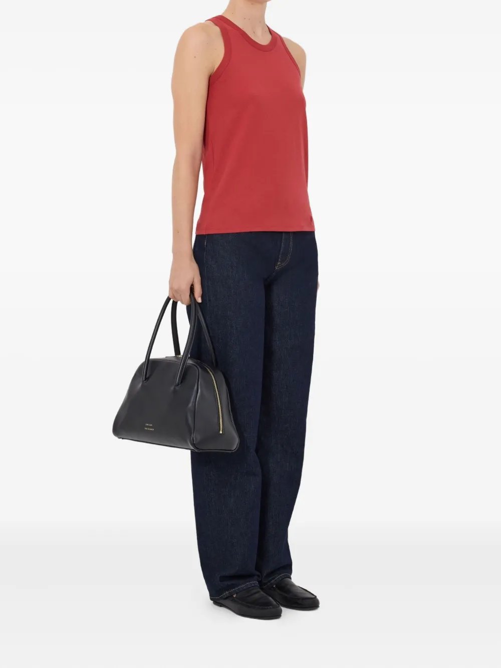 Loulou De Saison Poso Lds Tank Top In Red