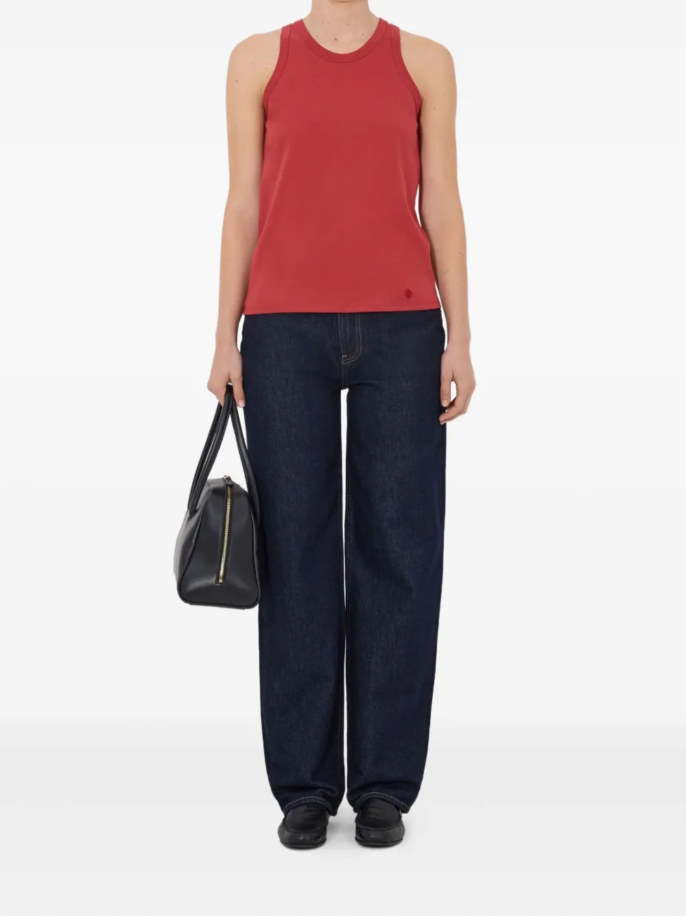 Loulou De Saison Poso Lds Tank Top In Red