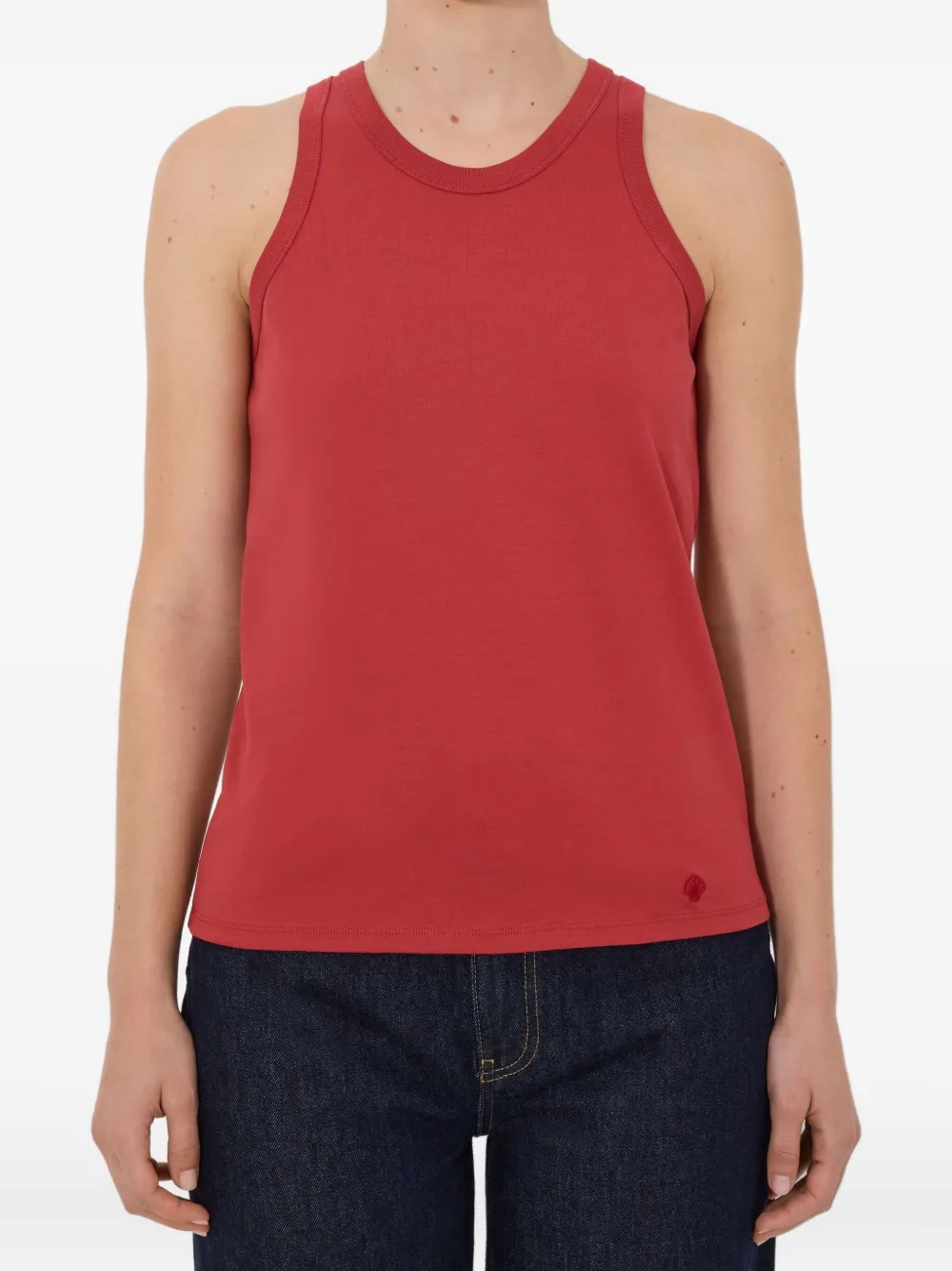 Loulou De Saison Poso Lds Tank Top In Red
