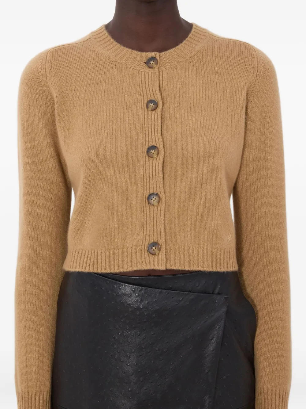 Zephir Lds Button Ribbed Cardigan