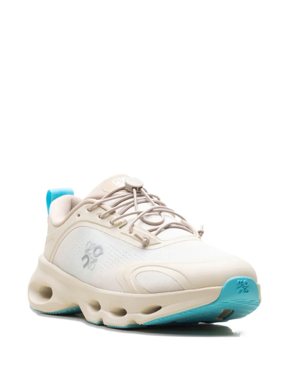 On Running Cloudsolo logo detail sneakers - Beige