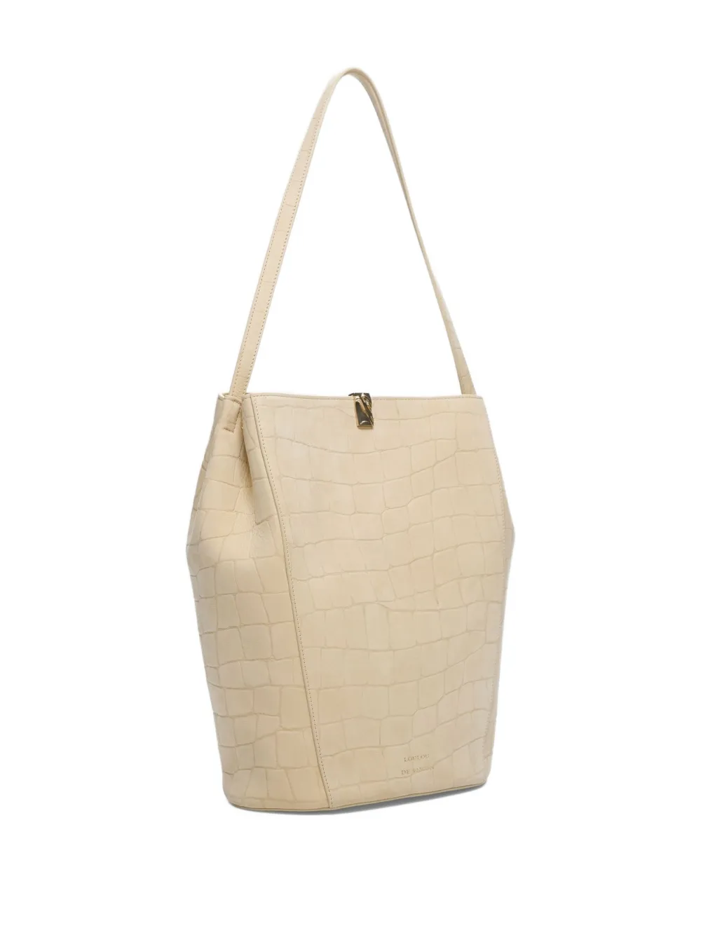 Audrey Embossed Shoulder Bag