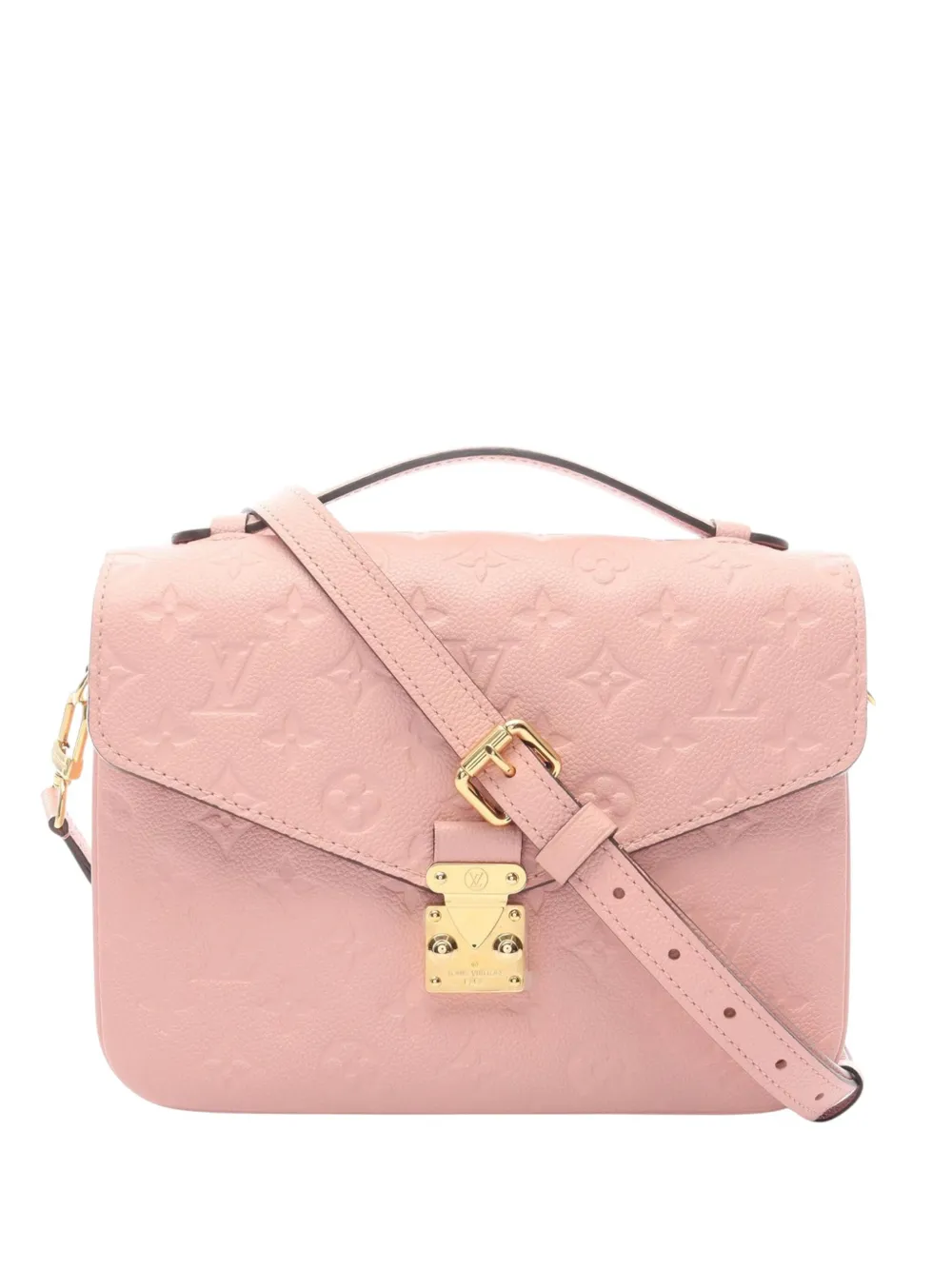 Louis Vuitton Pre-Owned 2019 Monogram Empreinte Pochette Metis satchel Louis Vuitton Pre-Owned 2019 Monogram Empreinte Pochette Metis satchel