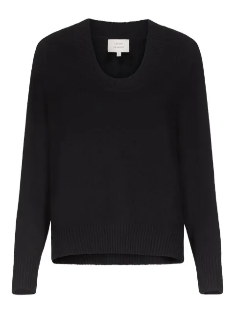 LouLou de Saison Baji U-neck ribbed sweater